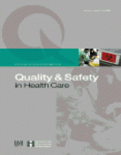 Quality and Safety in Health Care: 11 (2)