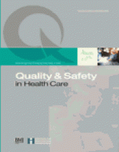 Quality and Safety in Health Care: 11 (4)