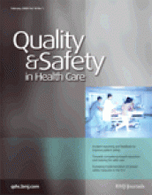 Quality and Safety in Health Care: 18 (1)
