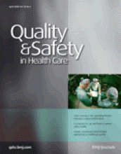 Quality and Safety in Health Care: 18 (2)