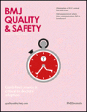 BMJ Quality & Safety: 20 (2)